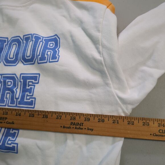 Zara Bonjour Notre Dame sweatshirt medium - Picture 3 of 5